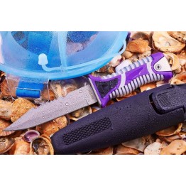 Нож для дайвинга SS 35 (фиолетовый)